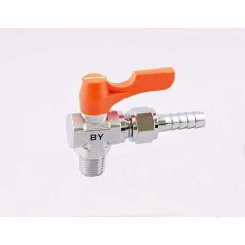 【CAINZ-DASH】アソー ボールバルブ　エースボール　ホースジョイント型　ＰＴ１／４×φ８ BY-3208【別送品】