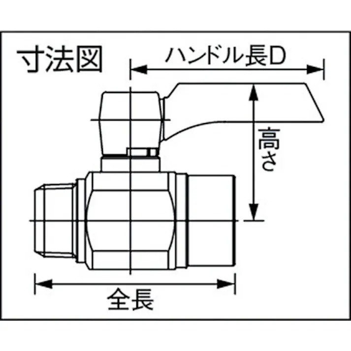 【CAINZ-DASH】アソー エースボールZero 外X内ネジ型 PT3/8XPF3/8 BM-0033【別送品】