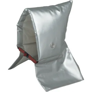 【CAINZ-DASH】大明企画 防災アルミずきん(大)セーフティクッション490×280(財)日本防炎協会認定品 90001【別送品】