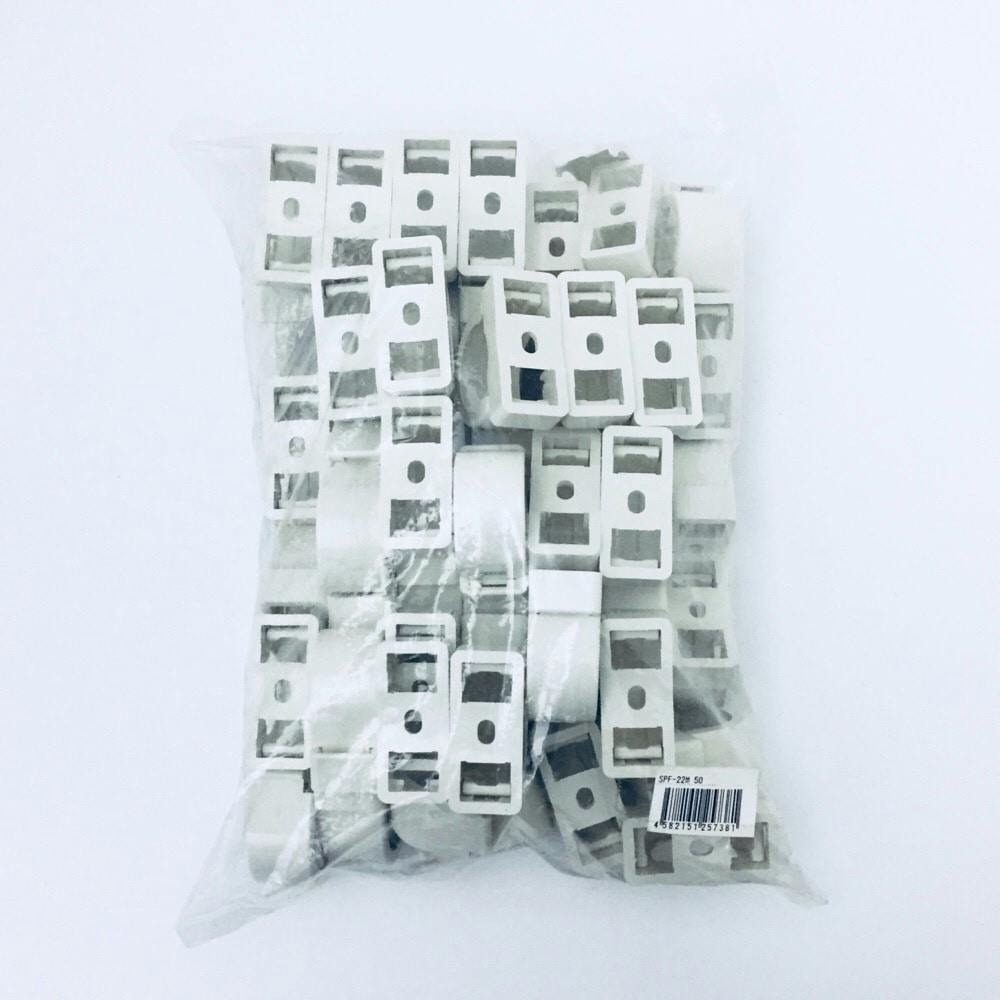 未来工業 PF・VE兼用台付サドル ミルキーホワイト SPF-22M 50個