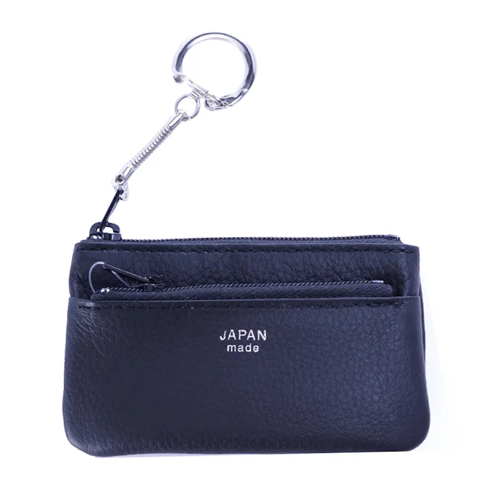 日本製牛革 小銭入れ 108 ブラック