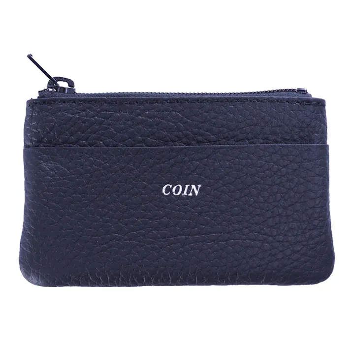 日本製牛革 小銭入れ 32 ブラック