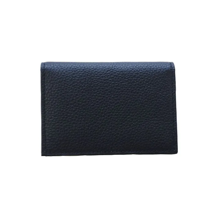 日本製牛革 名刺入れ ブラック 400