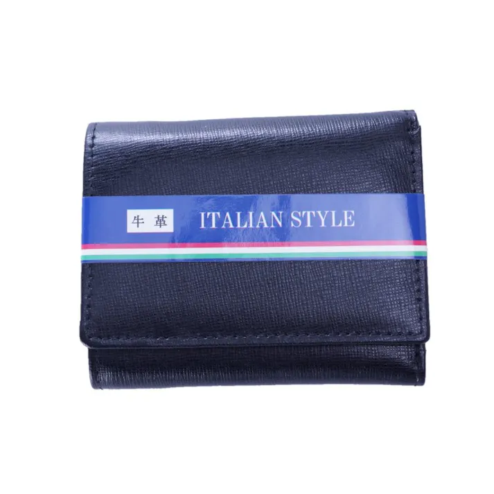 牛革 ミニウォレット ブラック ITAS-001