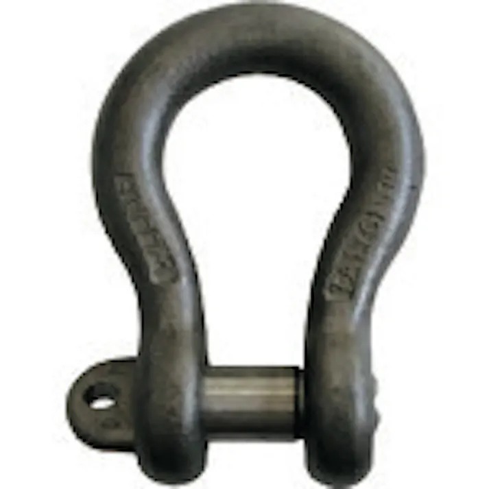 【CAINZ-DASH】大洋製器工業 JISシャックル M級 黒 BC-6(1012463) JBC6【別送品】