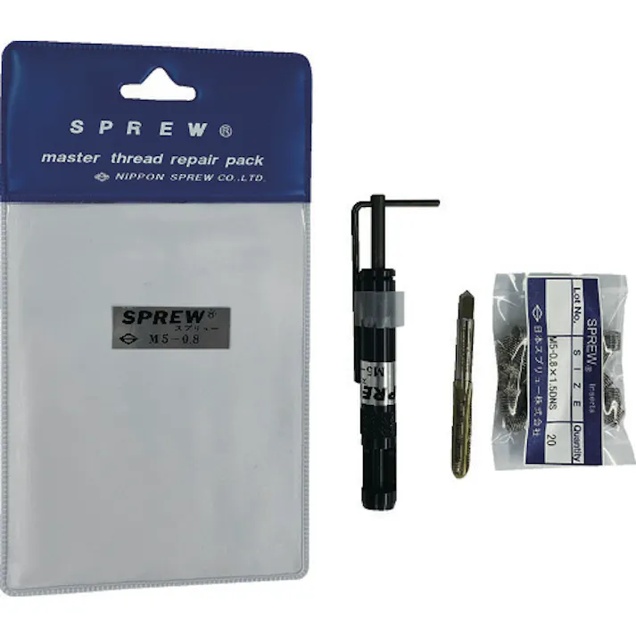 【CAINZ-DASH】日本スプリュー スプリュー加工具 リペアパック M6×1.0 REPAIR-M610【別送品】