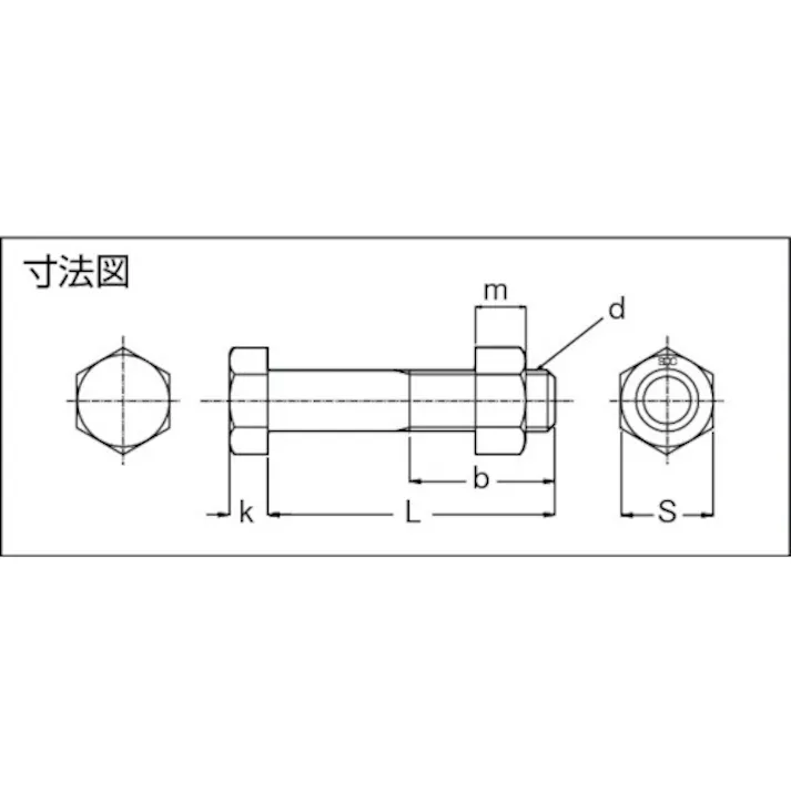 【CAINZ-DASH】SDC田中 ステンレス特殊ボルト SD16080【別送品】