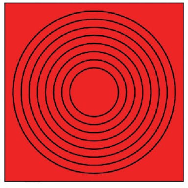 【CAINZ-DASH】ユニット ゲージマーカー円形赤・ＰＰステッカー・１０枚組 446-85【別送品】