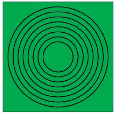 【CAINZ-DASH】ユニット ゲージマーカー円形緑・ＰＰステッカー・１０枚組 446-86【別送品】