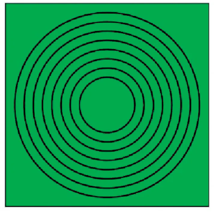 【CAINZ-DASH】ユニット ゲージマーカー円形緑・PPステッカー・10枚組 446-86【別送品】