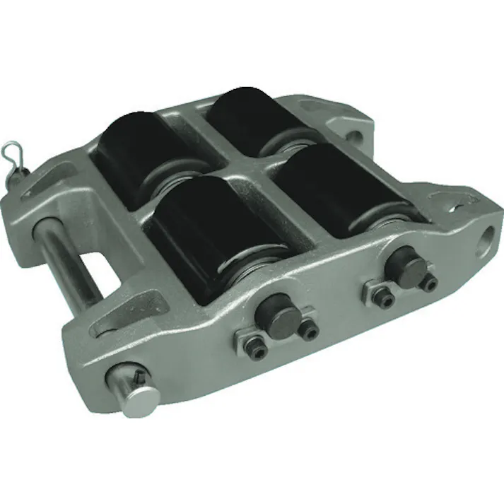 【CAINZ-DASH】ダイキ スピードローラーアルミダブル型ウレタン車輪3t AL-DUW-3【別送品】