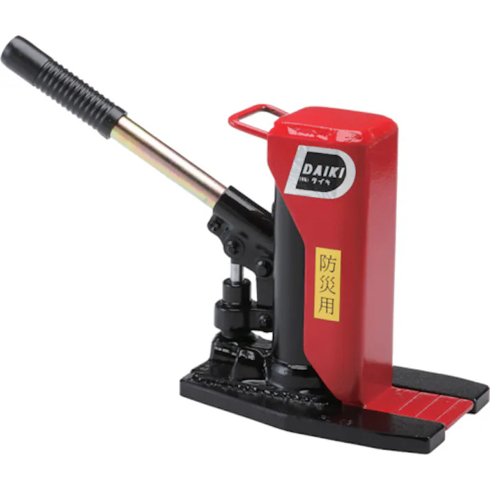 【CAINZ-DASH】ダイキ 防災用爪つきジャッキ 爪部1ton 収納ケース付 DHS-1E【別送品】