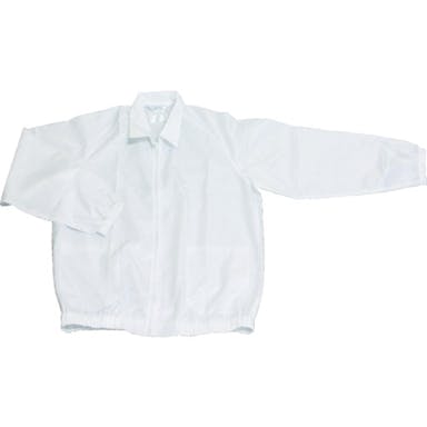 【CAINZ-DASH】ブラストン ジャケット（衿付）－白－ＬＬ BSC-41001-W-LL【別送品】