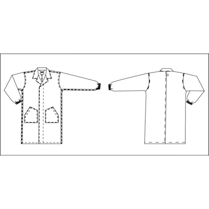 【CAINZ-DASH】ブラストン コート(テーラーカラー・ボタン)-青-M BSC-61001-B-M【別送品】