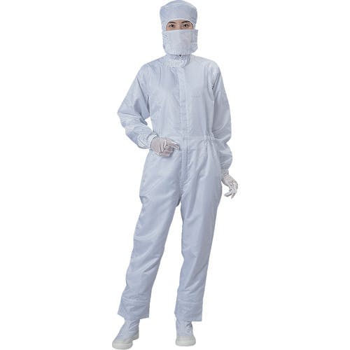 ブラストン フード付つなぎ服 ホワイト 3Lサイズ BSC-11021-W-3L クリーンルーム用つなぎ服(ISO Class5) ブラストン フード付つなぎ服 ホワイト 3Lサイズ BSC-11021-W-3L クリーンルーム用つなぎ服(ISO Class5)
