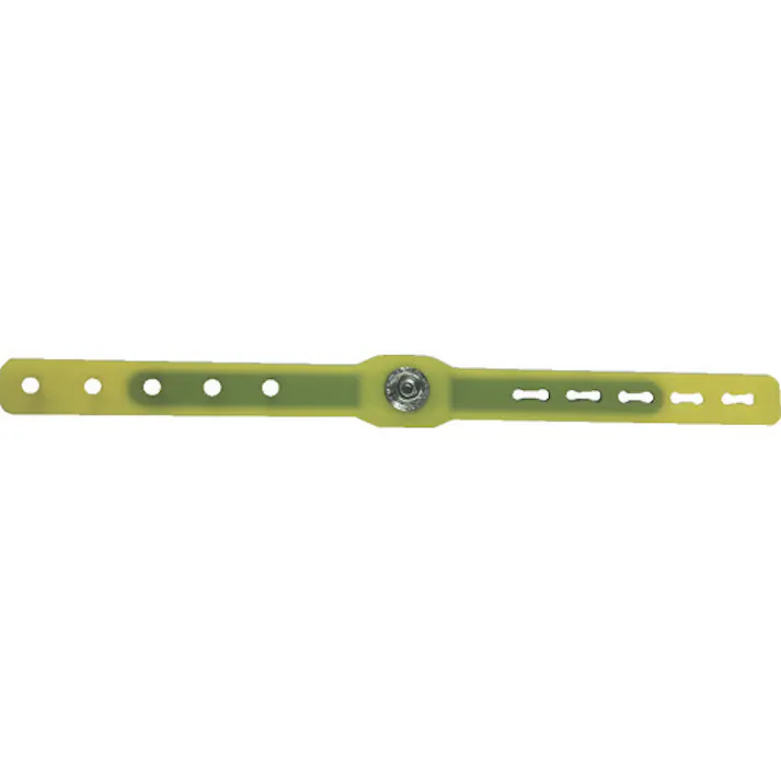 【CAINZ-DASH】ブラストン シリコンリストストラップバンド 黄 BSC-1502-Y【別送品】