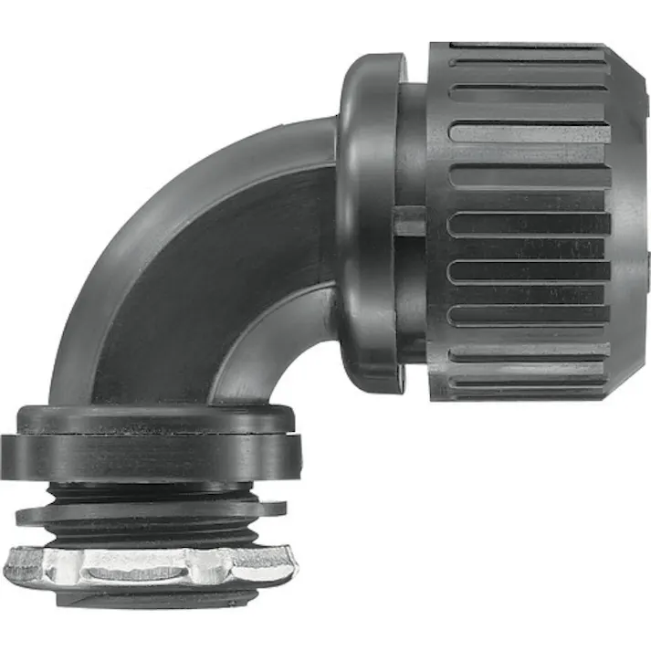 【CAINZ-DASH】三桂製作所 サンフレキROBO付属品 90°形コネクタ(ノックアウト接続用) N29BG20【別送品】