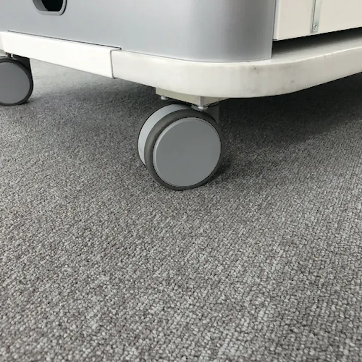 【CAINZ-DASH】東海キャスター プレート式双輪キャスター 50径 自在 F050【別送品】