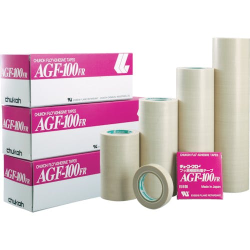 中興化成工業 フッ素樹脂(テフロンPTFE製)ガラスクロス粘着テープ AGFー100FR 0.18t×250w×10m AGF100FR-18X250 フッ素樹脂粘着テープ 中興化成工業 フッ素樹脂(テフロンPTFE製)ガラスクロス粘着テープ AGFー100FR 0.18t×250w×10m AGF100FR-18X250 フッ素樹脂粘着テープ