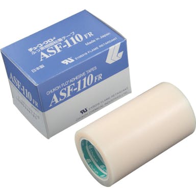 【CAINZ-DASH】中興化成工業 フッ素樹脂フィルム粘着テープ　ＡＳＦー１１０ＦＲ　０．２３ｔ×１００ｗ×１０ｍ ASF110FR-23X100【別送品】
