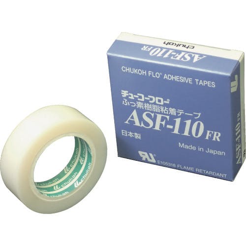 中興化成工業 フッ素樹脂フィルム粘着テープ ASFー110FR 0.23t×19w×5m ASF110FR23X19X5 フッ素樹脂粘着テープ 中興化成工業 フッ素樹脂フィルム粘着テープ ASFー110FR 0.23t×19w×5m ASF110FR23X19X5 フッ素樹脂粘着テープ