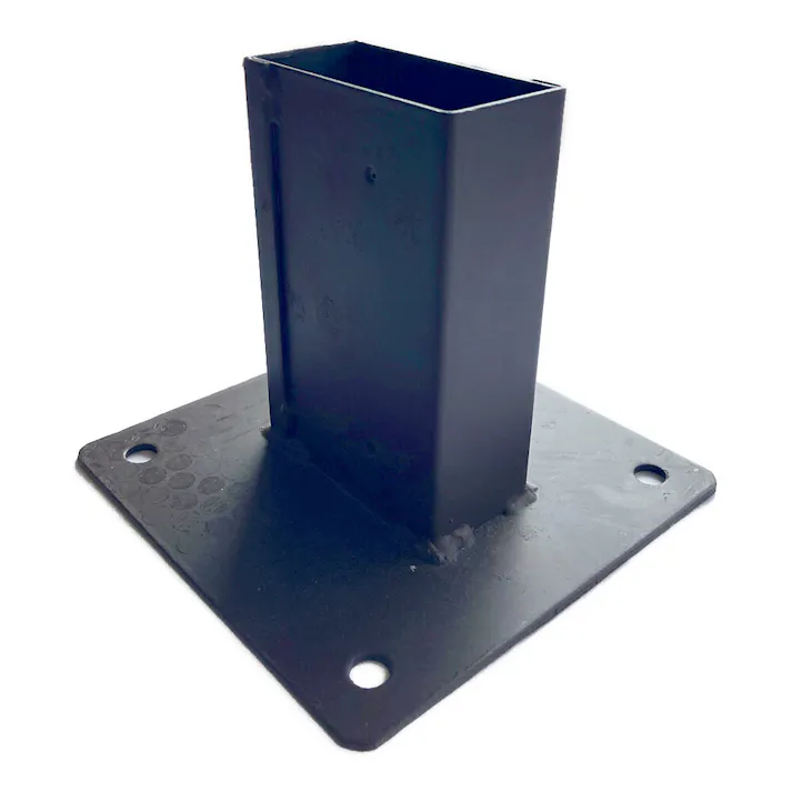 ガーデンフェンスレッグ 2×4 (約)幅9.5×奥行5×高さ55.5 受金具 プレート