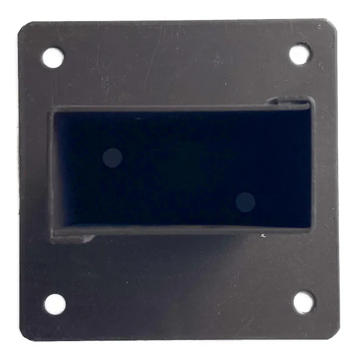 ガーデンフェンスレッグ 2×4 (約)幅9.5×奥行5×高さ55.5 受金具 プレート