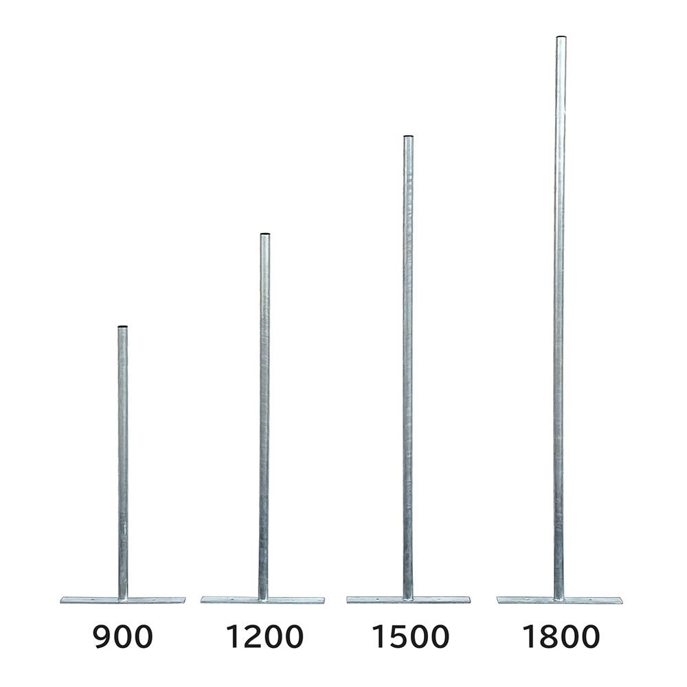 カシワ アメリカンフェンス用 柱・プレート付 高さ900mm | 建築資材