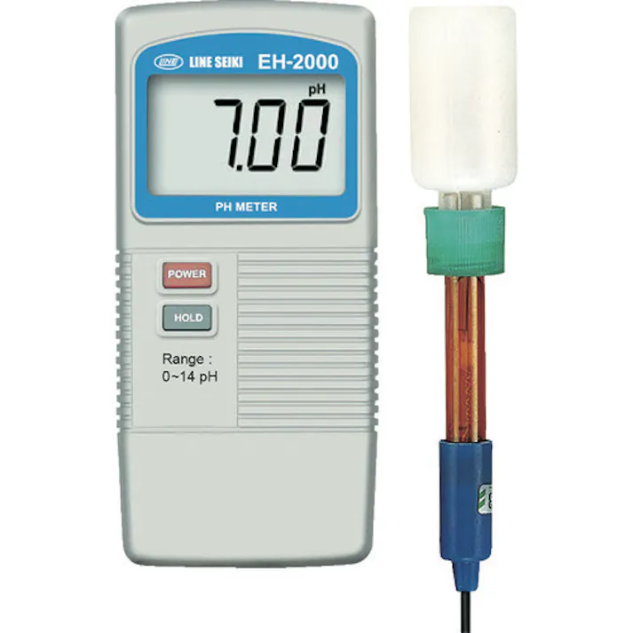【CAINZ-DASH】ライン精機 デジタルPH計 EH-2000【別送品】