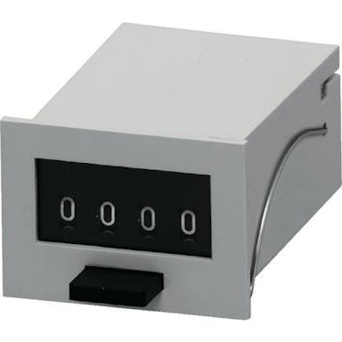【CAINZ-DASH】ライン精機 電磁カウンター（リセットツキ）４桁 MCF-4X AC100V【別送品】
