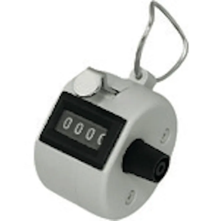 【CAINZ-DASH】ライン精機 手持ち数取器 H-102P【別送品】