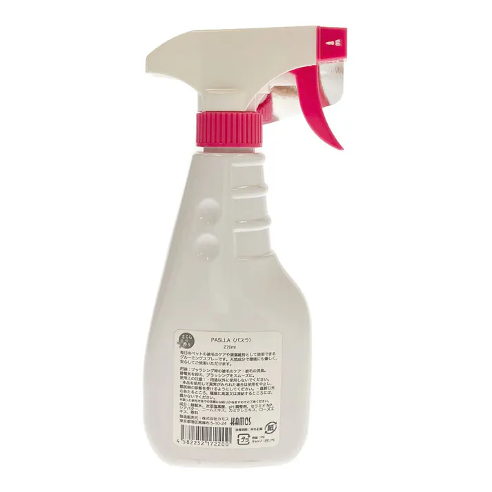 カモス ブラッシングスプレー パスラ さくらの香り 270ml 犬猫用