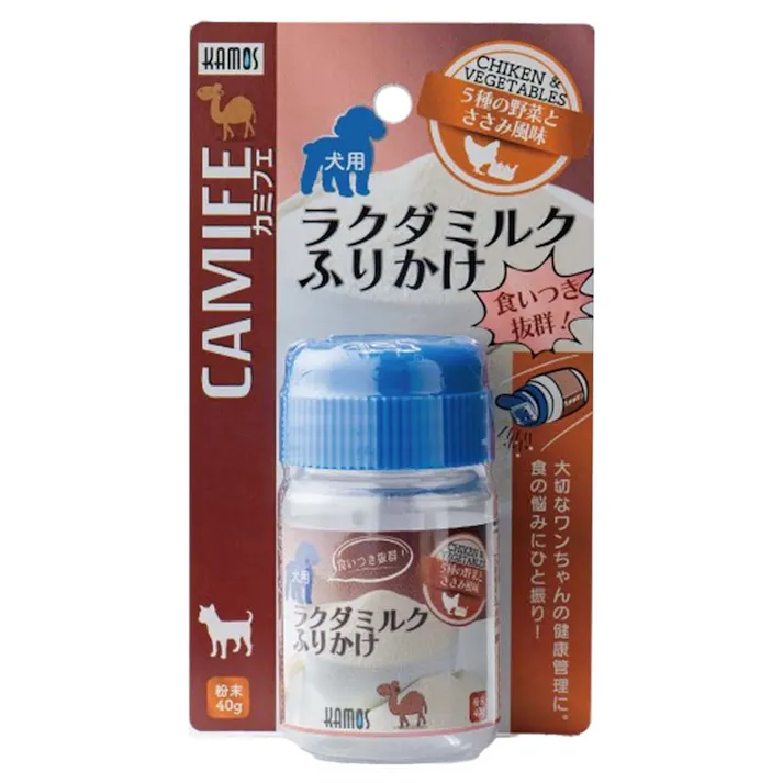犬用 ラクダミルク ふりかけささみ風味 40g