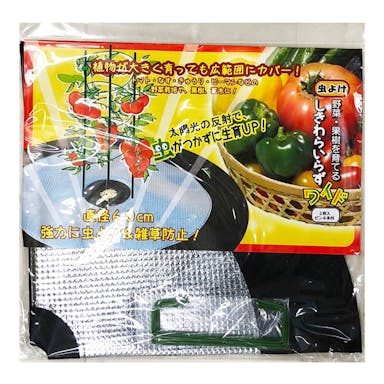 虫よけしきわらいらず ワイド 2枚入 ピン付