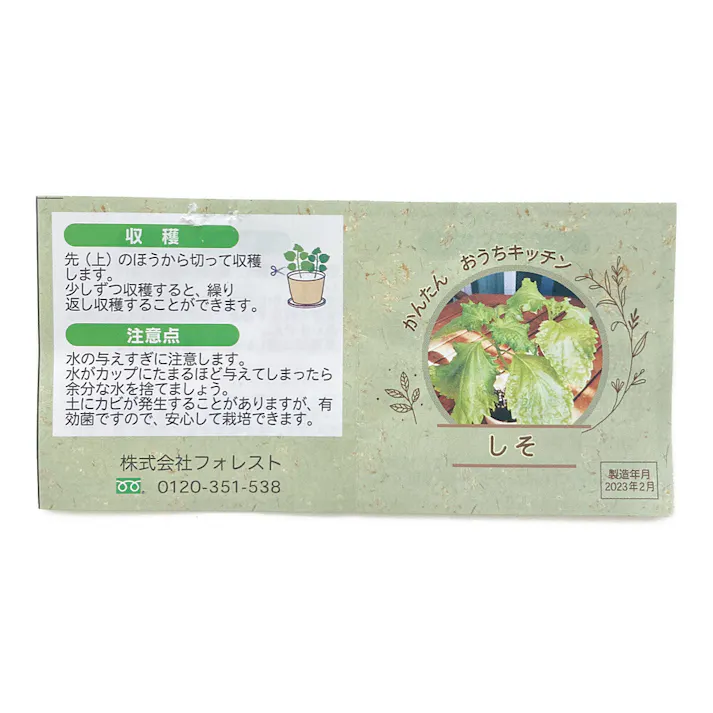 かんたんおうちキッチン しそ