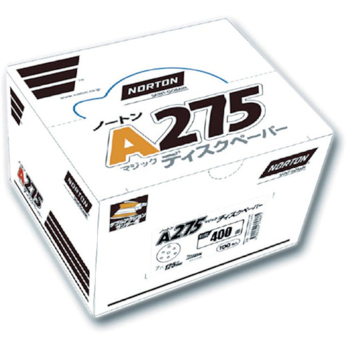 【CAINZ-DASH】サンゴバン Ａ２７５　マジックディスクペーパー　＃１８０　（１００枚入） 2DP125DA275G4180【別送品】