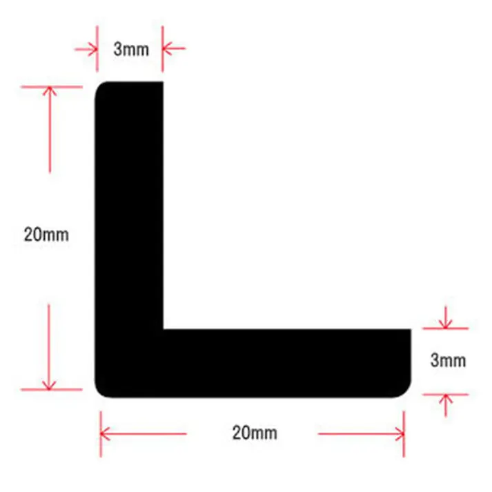 杉出隅 幅20mm 長さ1950mm 厚さ20mm