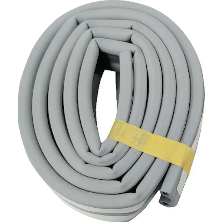 【CAINZ-DASH】槌屋 戸当りすき間テープ P型 グレー TSP-001【別送品】