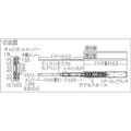 【CAINZ-DASH】日本アキュライド ダブルスライドレール３０５ｍｍ C3307-12【別送品】