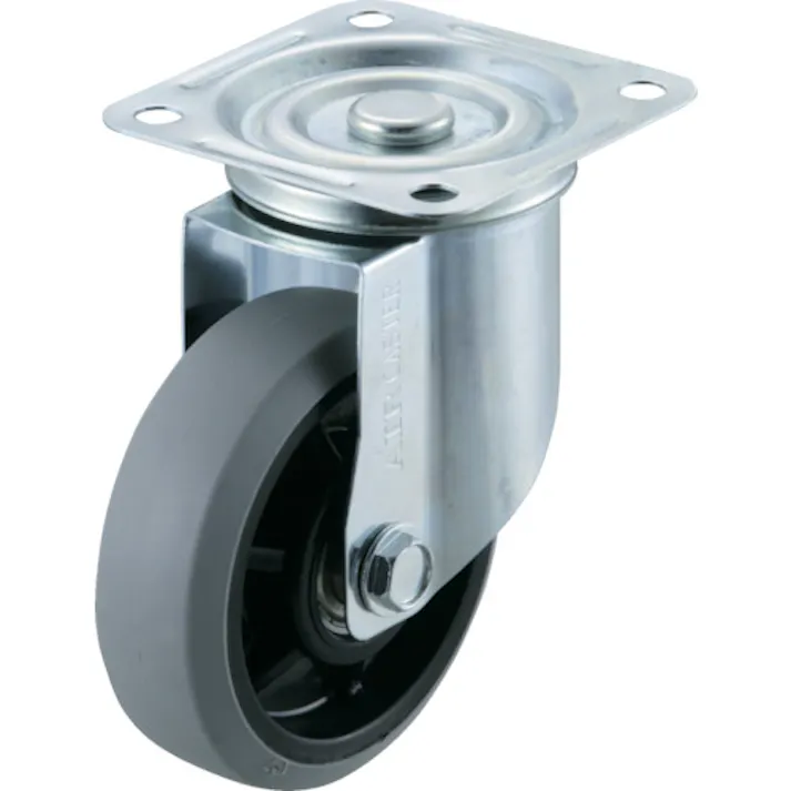 【CAINZ-DASH】ワコーパレット エアーキャスター(自在車) 75mm ウレタン車 AMG-75-UHF【別送品】