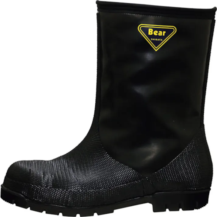 【CAINZ-DASH】シバタ工業 冷蔵庫用長靴-40℃ NR041 27.0 ブラック NR041-27.0【別送品】