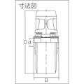 【CAINZ-DASH】ヨドノ 重荷重用ウレタン車 YR130【別送品】