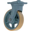 【CAINZ-DASH】ヨドノ 鋳物重荷重用ウレタン車輪自在車付き　ＵＨＢーｇ１００Ｘ５０ UHB-G100X50【別送品】