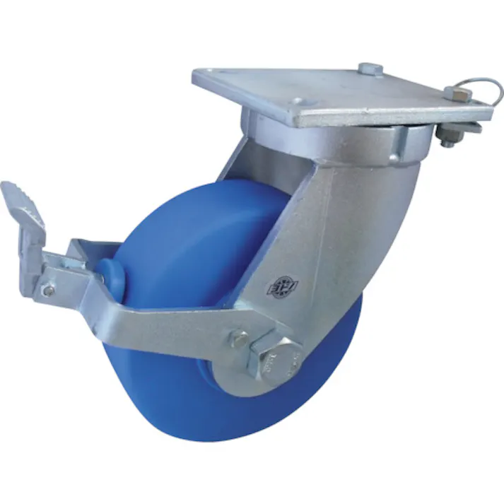 【CAINZ-DASH】ヨドノ 超重量用MCナイロンキャスター自在車ストッパー・旋回ロック付 HDMCJ150STTL【別送品】