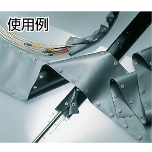 ■KOWA ノイズプロテクトチューブ スナップタイプ 100×25m (1巻入) KATS100(8166507) 興和化成 KOWA ノイズプロテクトチューブ スナップタイプ 100×25m （1