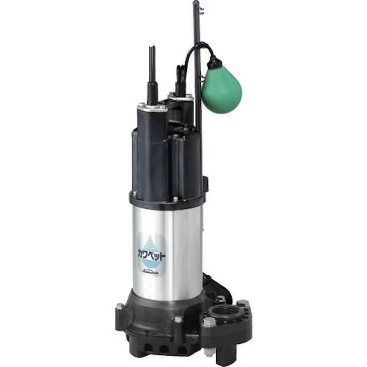 【CAINZ-DASH】川本製作所 排水用樹脂製水中ポンプ(汚水用) WUP4-406-0.25SL【別送品】