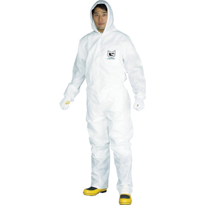 【CAINZ-DASH】エイブル山内 マックスガード保護服サイズＬ耐水性能：２０００ｍｍ以上 2550-L【別送品】