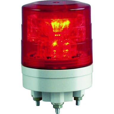 【CAINZ-DASH】日惠製作所 ニコスリム　ＶＬ０４Ｓ型　ＬＥＤ回転灯　４５パイ　赤【別送品】