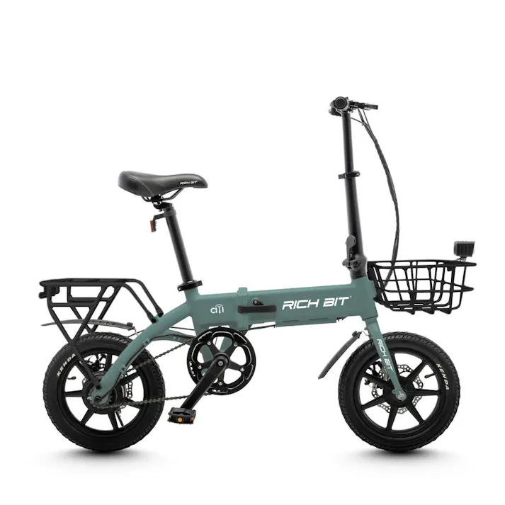 【自転車】《Acalie》電動アシスト自転車 RICHBIT ASSIST 特注 グリーン