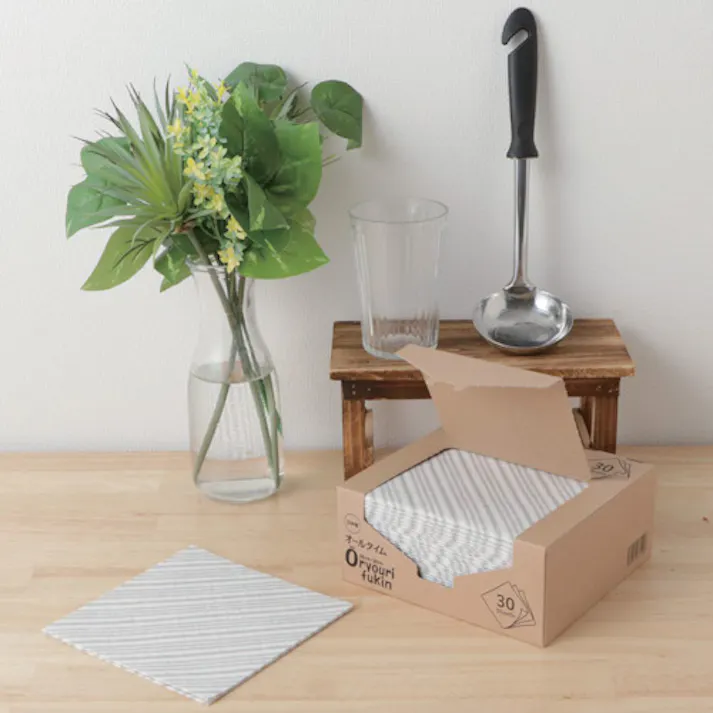 【CAINZ-DASH】東京メディカル お料理ふきんDK 30x30cm グレー(30枚入) DK3030【別送品】